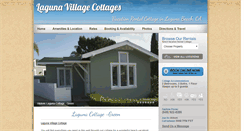 Desktop Screenshot of lagunavillagecottages.com